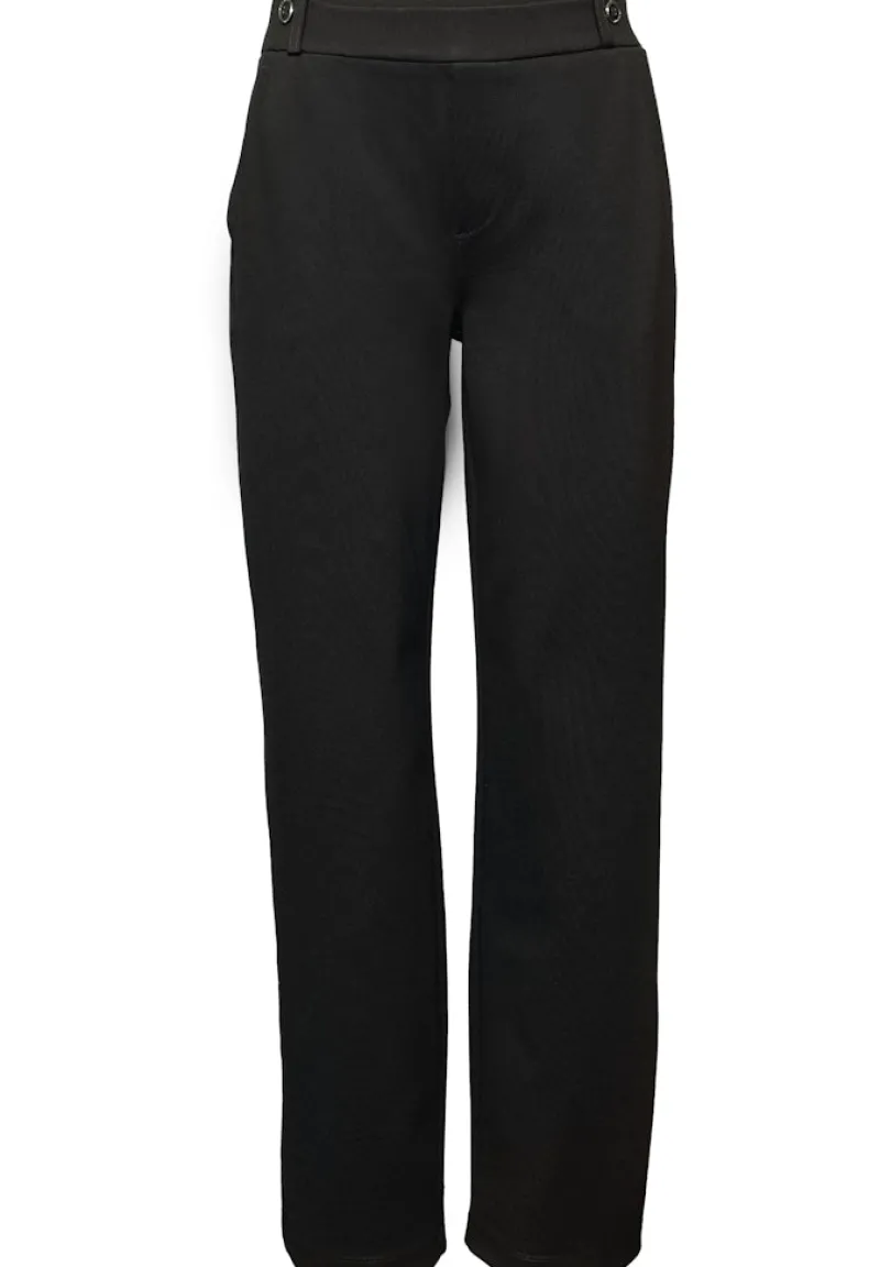 Street One Hosen*Straight Leg Hose Black