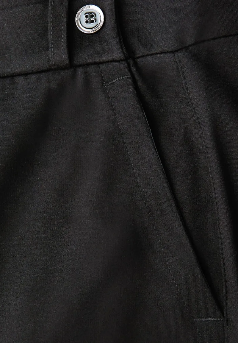 Street One Hosen*Straight Leg Hose Black