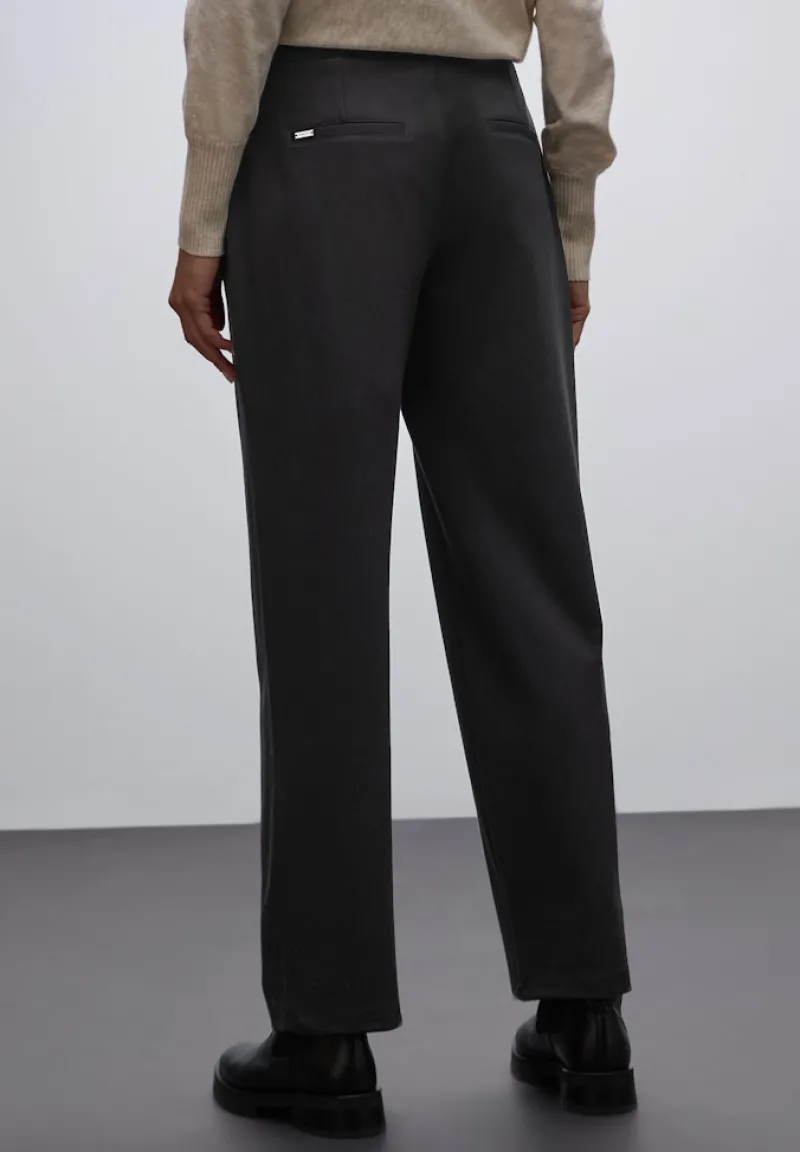 Street One Hosen*Straight Leg Hose Black