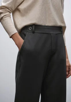 Street One Hosen*Straight Leg Hose Black