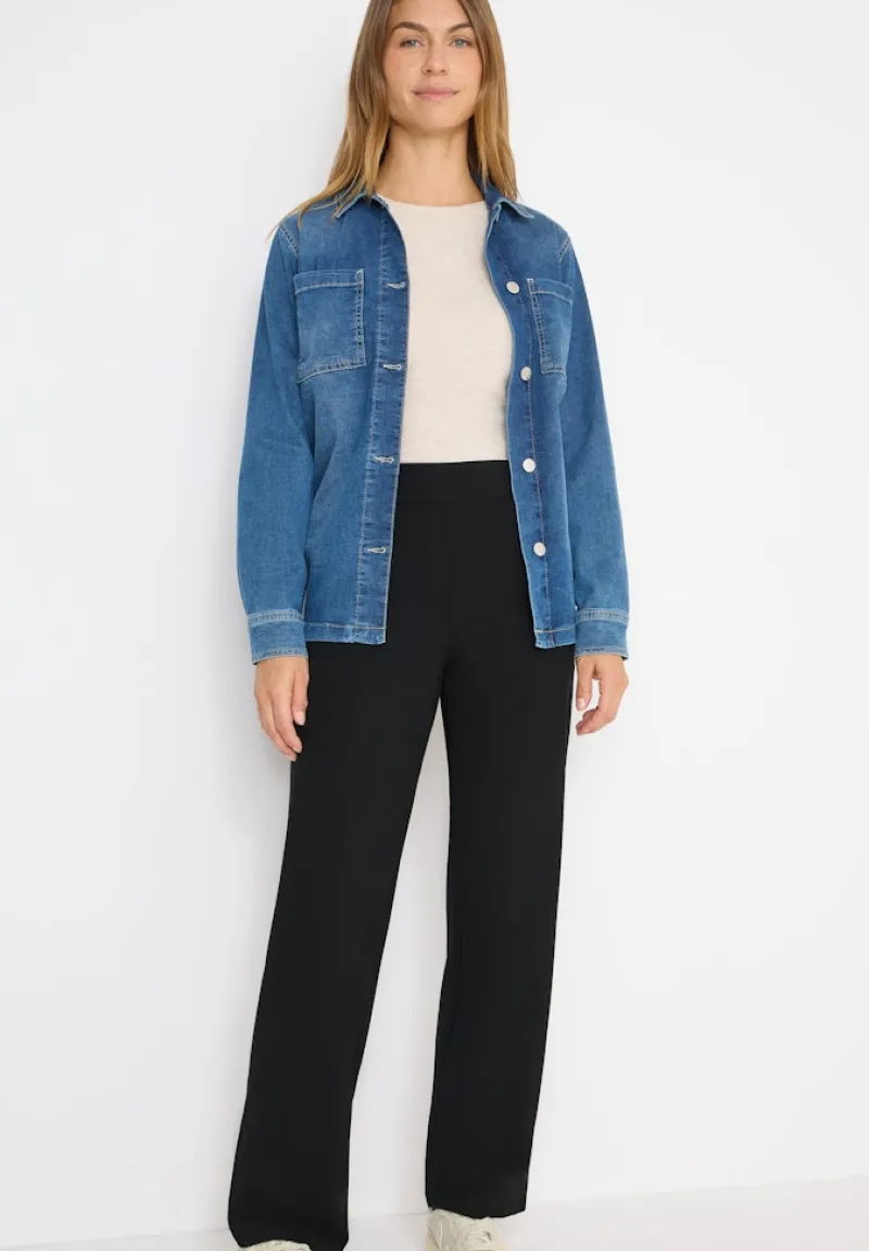 Cecil Hosen*Straight Leg Hose Black