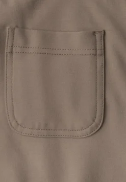 Street One Hosen*Straight Leg Hose dark mocha beige