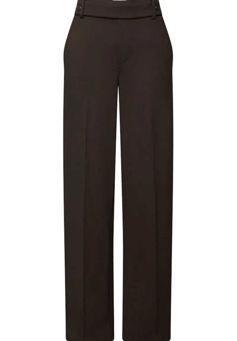 Street One Hosen*Straight Leg Hose deep roast brown