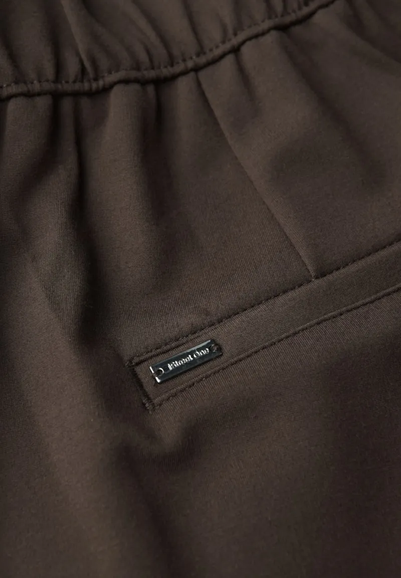 Street One Hosen*Straight Leg Hose deep roast brown