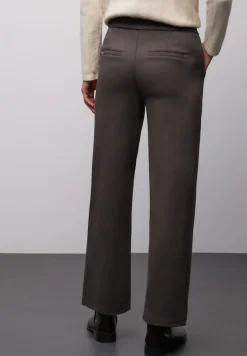 Street One Hosen*Straight Leg Hose mit Tape Rustic Brown