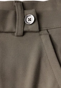 Street One Hosen*Straight Leg Hose muddy brown