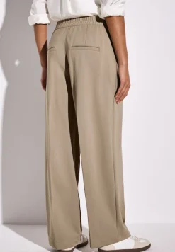 Street One Hosen*Straight Leg Hose safari beige