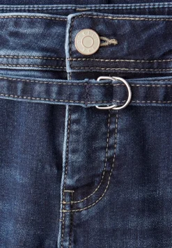 Street One Jeans*Straight Leg Jeans dark indigo authentic washed