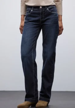Street One Jeans*Straight Leg Jeans deep indigo washed