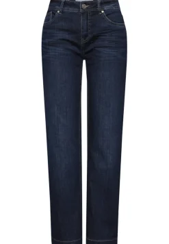 Street One Jeans*Straight Leg Jeans deep indigo washed