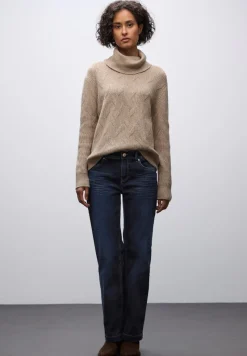 Street One Jeans*Straight Leg Jeans deep indigo washed