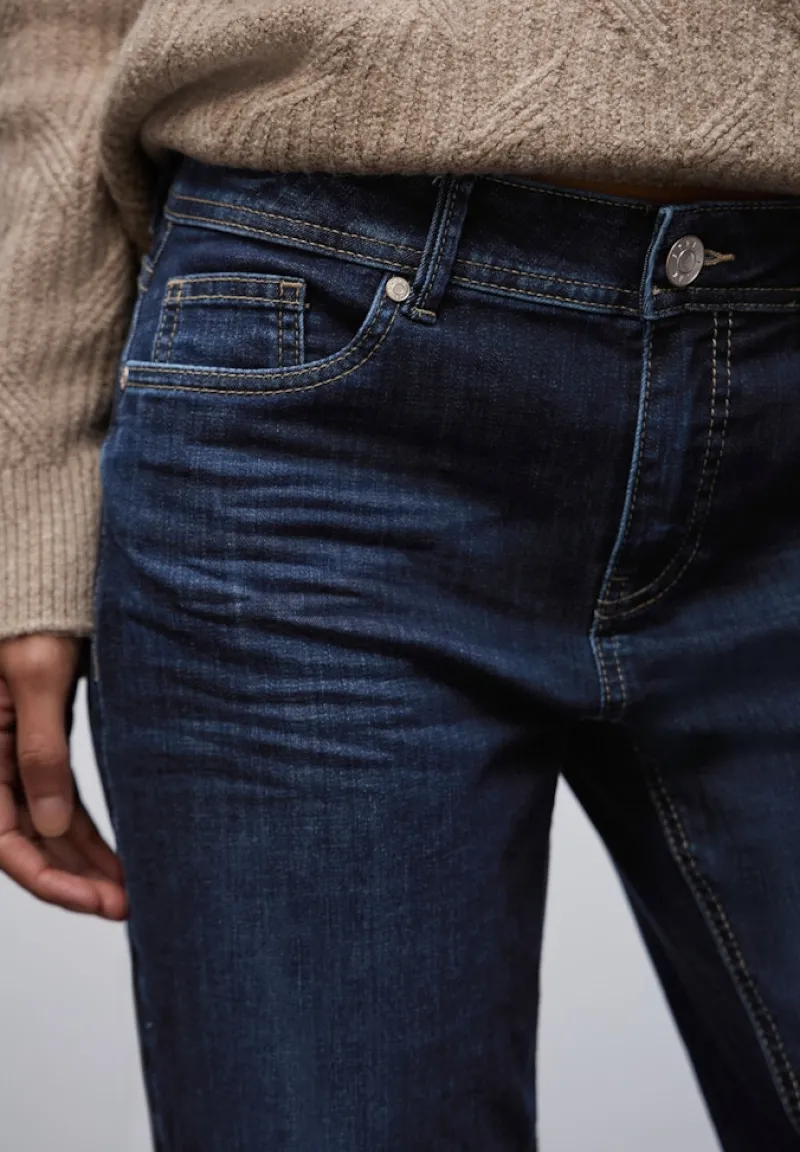 Street One Jeans*Straight Leg Jeans deep indigo washed