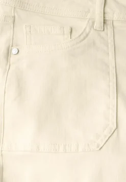 Street One Shorts*Straight Leg Jeans ecru washed