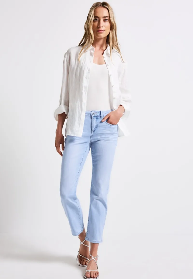 Street One Jeans*Straight Leg Jeans ultra bleach wash