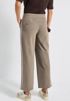Street One Hosen*Straight Leg Strukturhose bark brown
