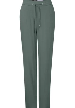 Cecil Hosen*Straight Leg Strukturhose dark balmy khaki