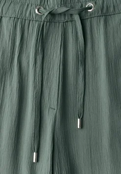 Cecil Hosen*Straight Leg Strukturhose dark balmy khaki