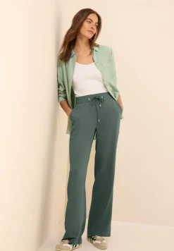 Cecil Hosen*Straight Leg Strukturhose dark balmy khaki