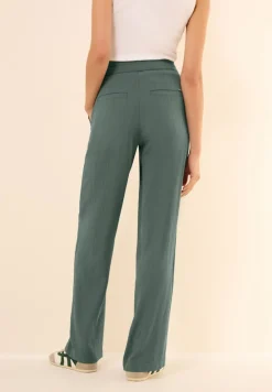 Cecil Hosen*Straight Leg Strukturhose dark balmy khaki