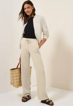 Cecil Hosen*Straight Leg Strukturhose boulder beige