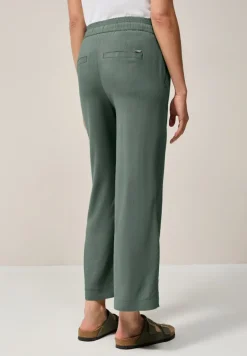 Cecil Hosen*Straight Leg Viskose Hose dark balmy khaki