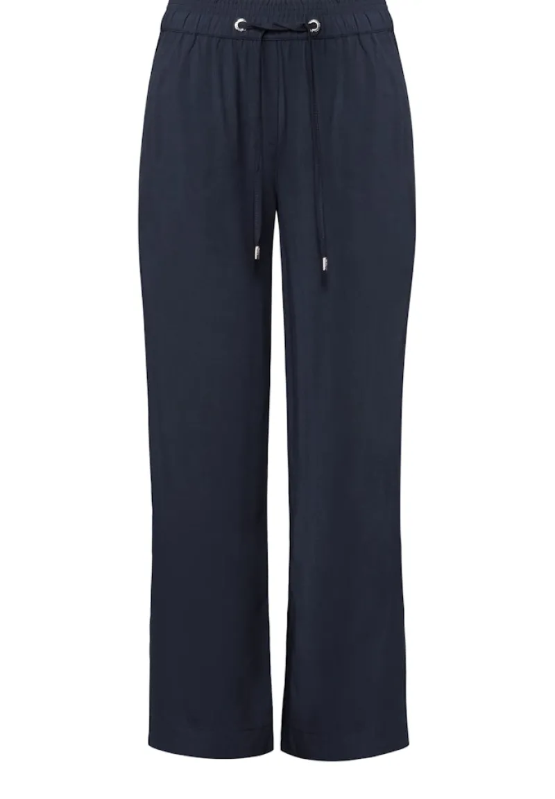 Cecil Hosen*Straight Leg Viskose Hose universal blue