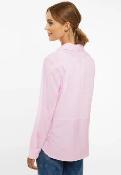 Street One Blusen*Streifenbluse im Baumwollmix soft legend rose