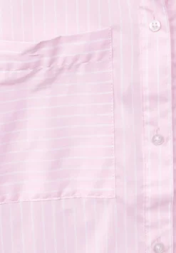 Street One Blusen*Streifenbluse im Baumwollmix soft legend rose