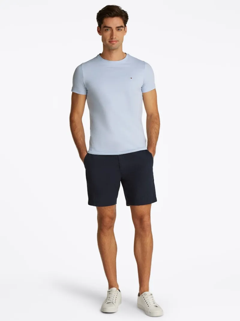 Tommy Hilfiger Shirts|Big Boys*STRETCH SLIM FIT TEE breezy blue