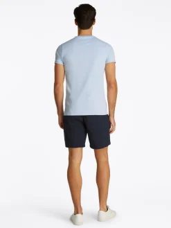 Tommy Hilfiger Shirts|Big Boys*STRETCH SLIM FIT TEE breezy blue