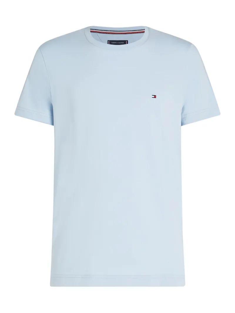 Tommy Hilfiger Shirts|Big Boys*STRETCH SLIM FIT TEE breezy blue