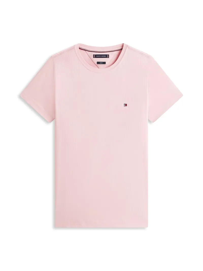 Tommy Hilfiger Shirts|Big Boys*STRETCH SLIM FIT TEE pink shade
