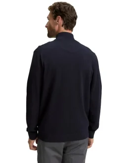 Tom Tailor Pullover & Sweatshirts|Big Boys*Strickjacke aus Baumwolle knitted navy melange