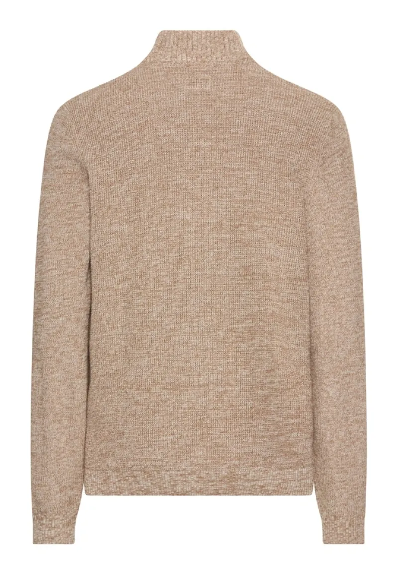 Camel Active Pullover & Sweatshirts*Strickjacke aus einem soften Baumwollmix oatmeal