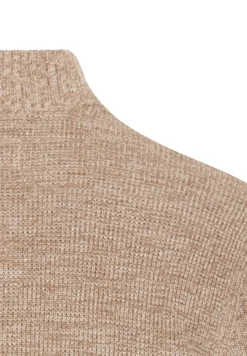 Camel Active Pullover & Sweatshirts*Strickjacke aus einem soften Baumwollmix oatmeal
