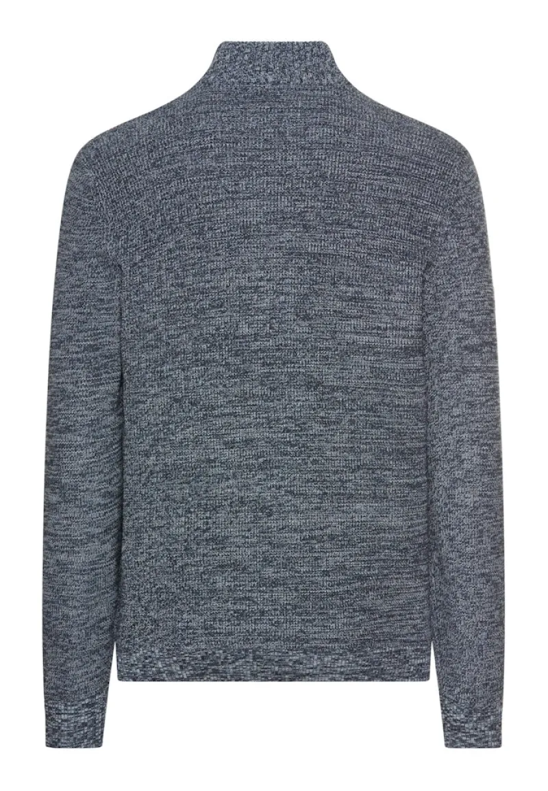 Camel Active Pullover & Sweatshirts*Strickjacke aus einem soften Baumwollmix tinted blue