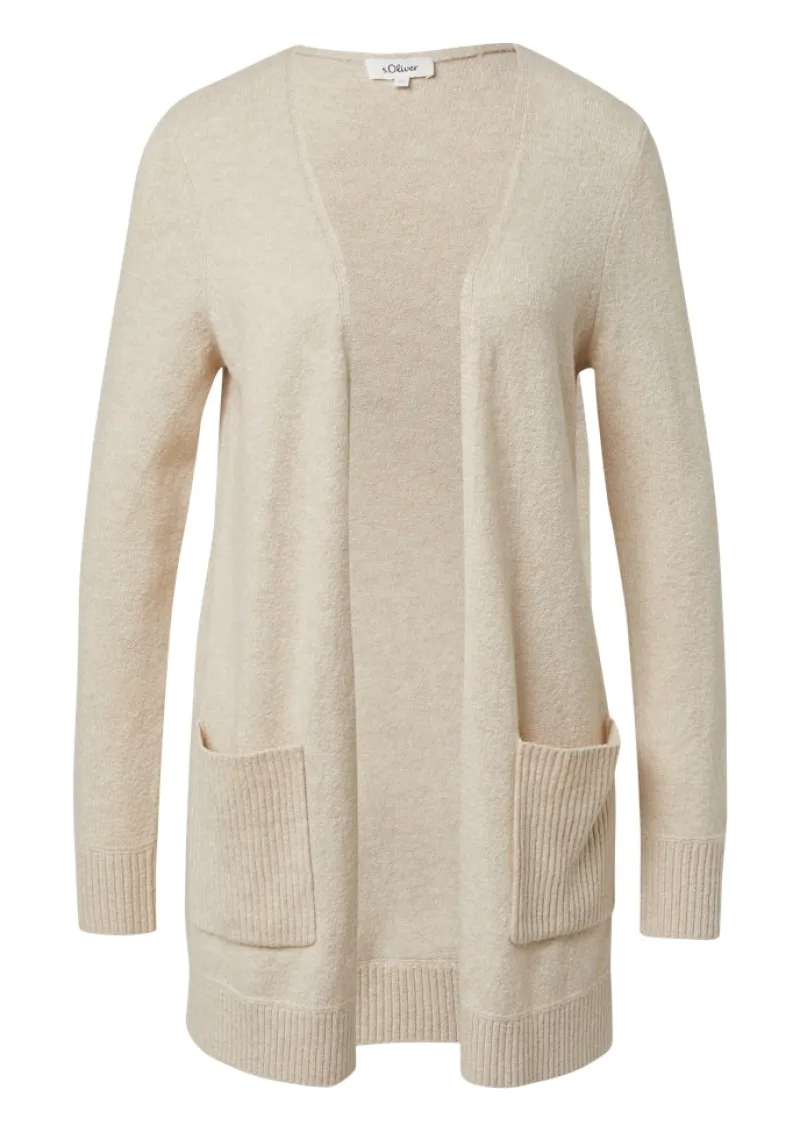 s.Oliver Pullover & Sweatshirts*Strickjacke Beige