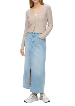 QS Pullover & Sweatshirts*Strickjacke Beige