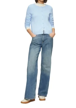 s.Oliver Pullover & Sweatshirts*Strickjacke Blau