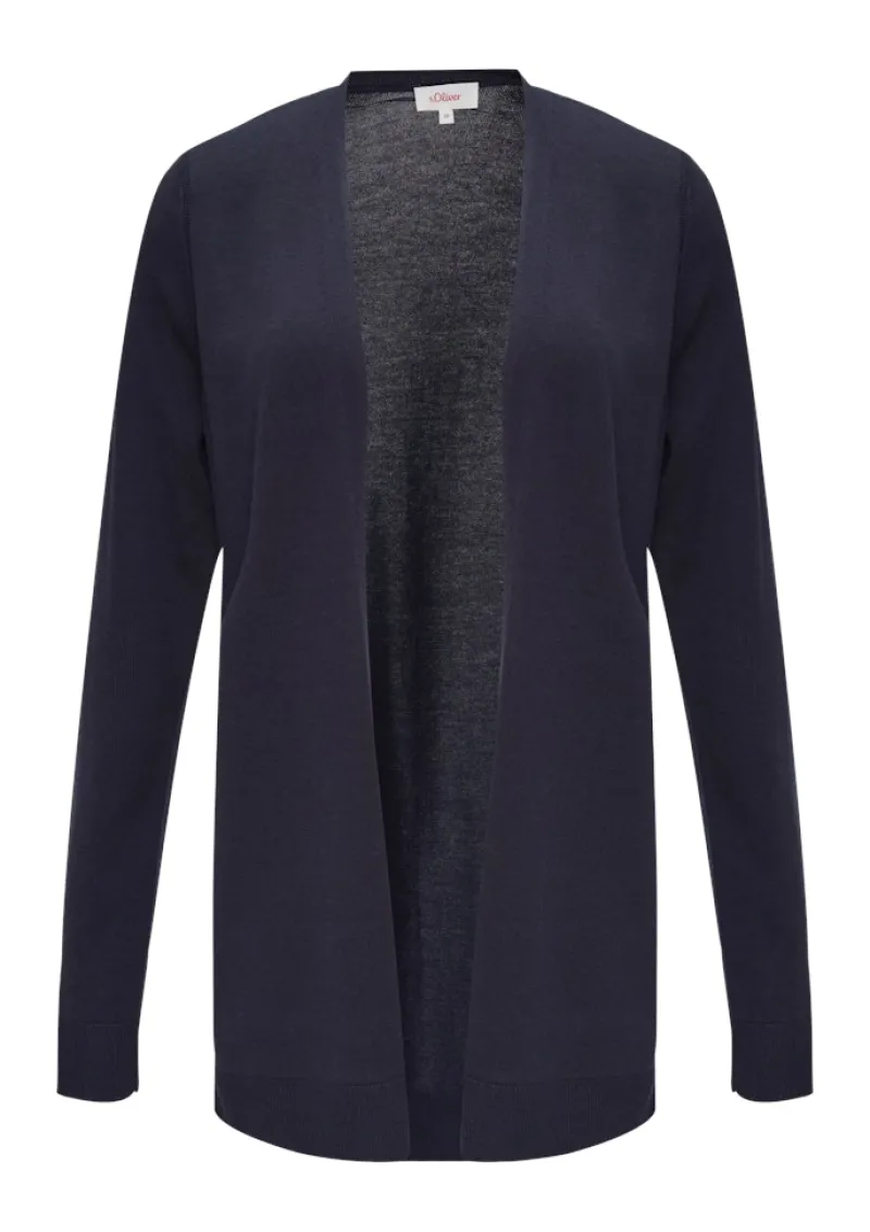 s.Oliver Pullover & Sweatshirts*Strickjacke Blau