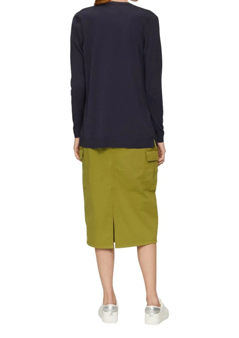 s.Oliver Pullover & Sweatshirts*Strickjacke Blau