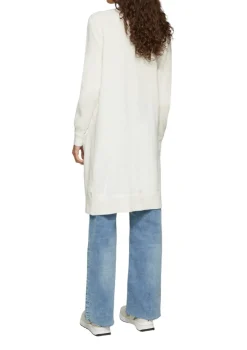 QS Pullover & Sweatshirts*Strickjacke creme