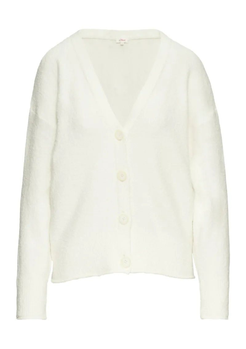 s.Oliver Pullover & Sweatshirts*Strickjacke creme