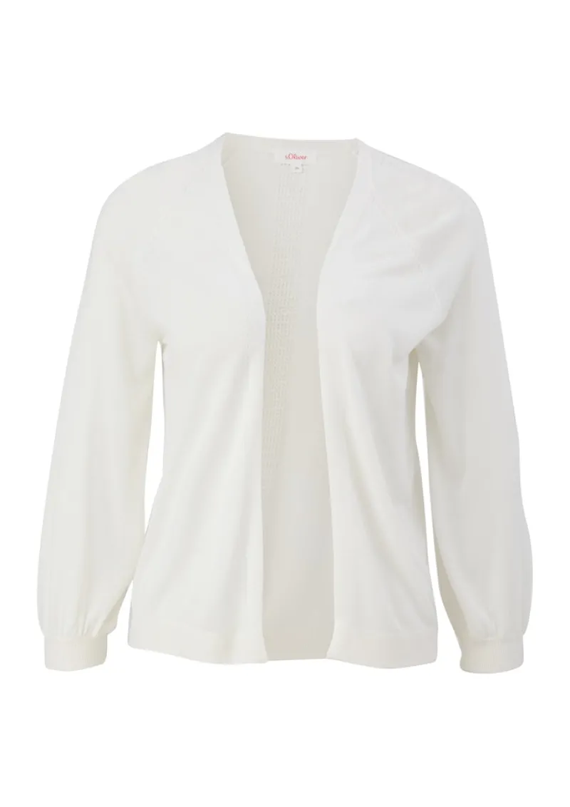 s.Oliver Pullover & Sweatshirts*Strickjacke creme