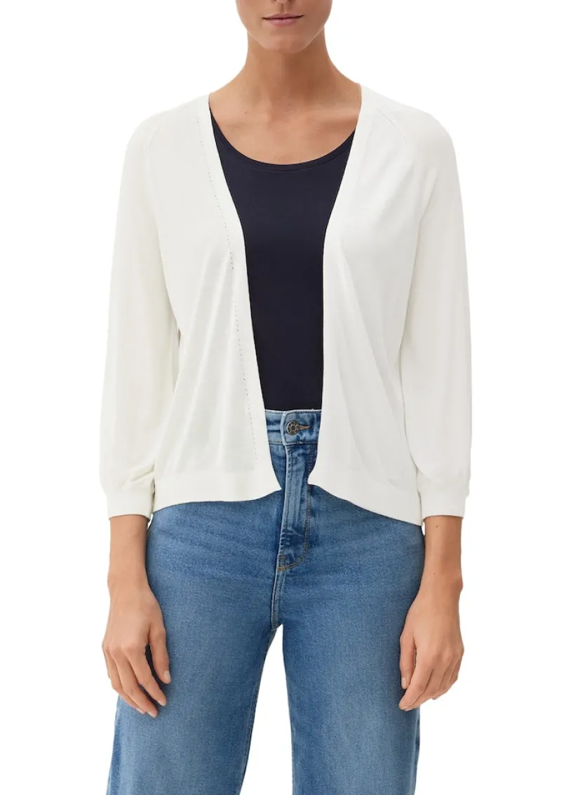 s.Oliver Pullover & Sweatshirts*Strickjacke creme