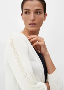 s.Oliver Pullover & Sweatshirts*Strickjacke creme