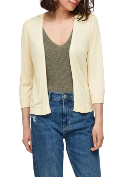 s.Oliver Pullover & Sweatshirts*Strickjacke Gelb