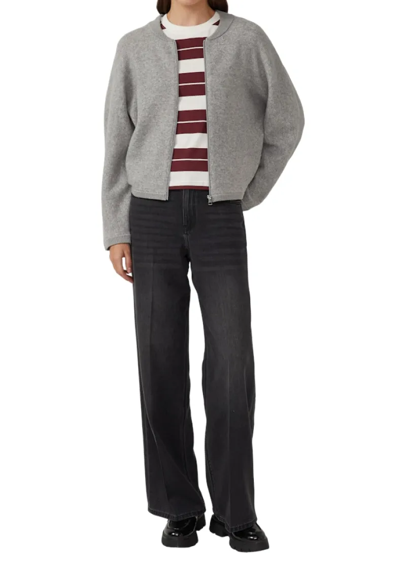 s.Oliver Pullover & Sweatshirts*Strickjacke Grau