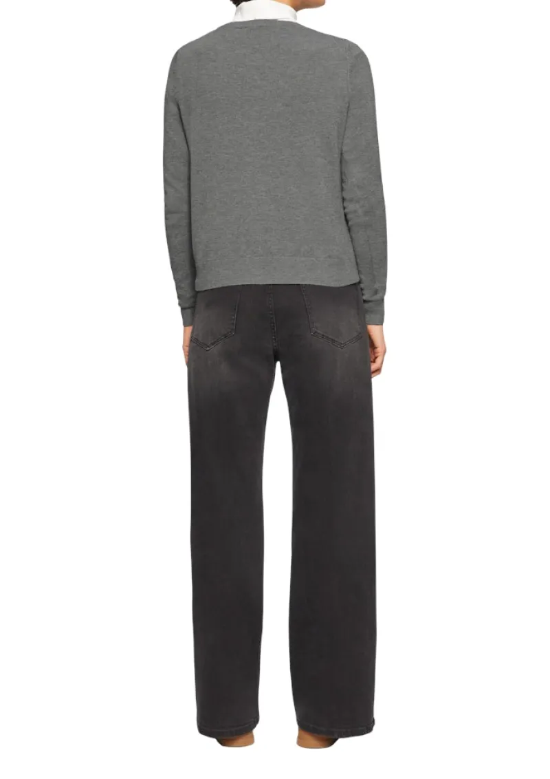 s.Oliver Pullover & Sweatshirts*Strickjacke Grau