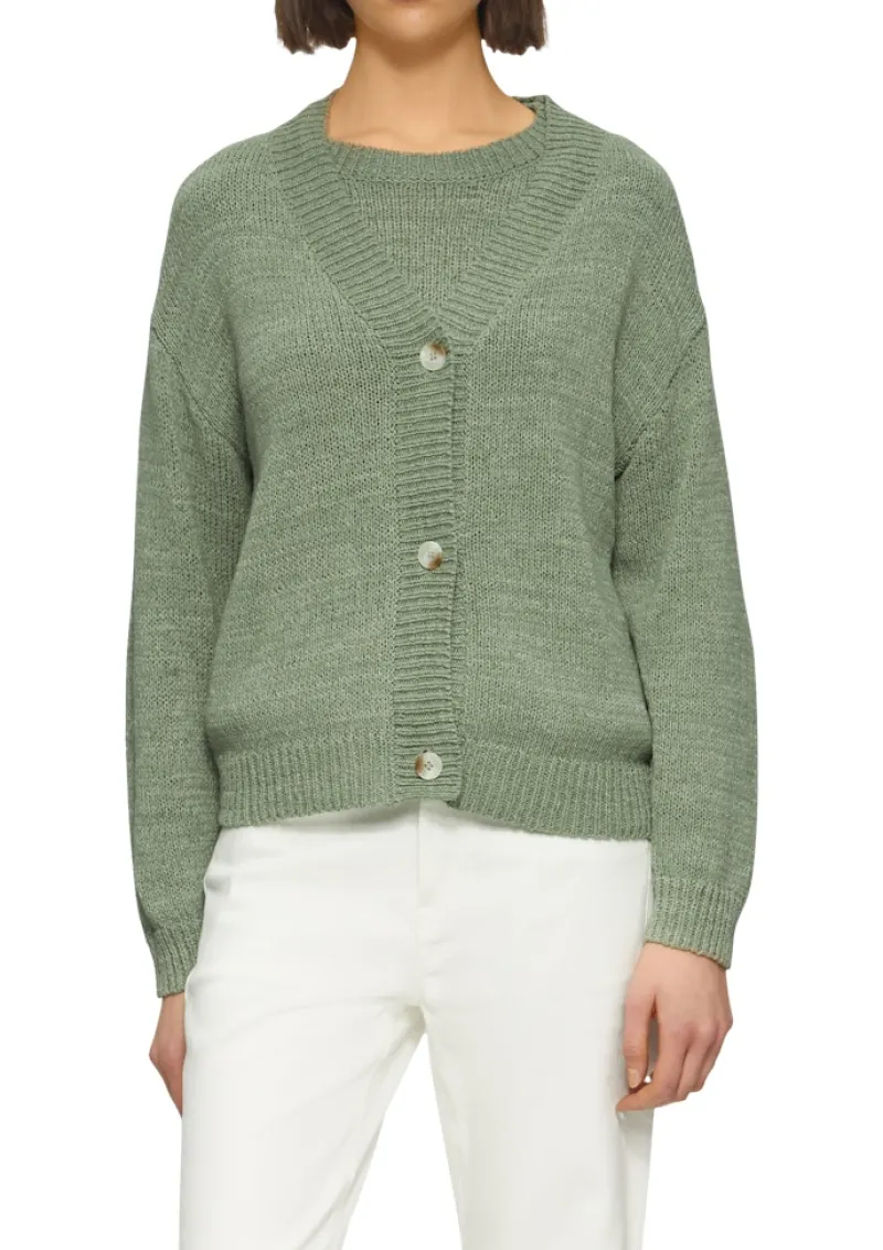 s.Oliver Pullover & Sweatshirts*Strickjacke Grün